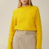 Alpaka-Wollmix-Pullover Mit Seide In