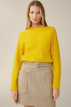 Alpaka-Wollmix-Pullover Mit Seide In