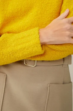 Alpaka-Wollmix-Pullover Mit Seide In