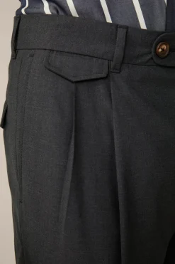 Baukasten-Hose Serpo Mit Bundfalte Und Umschlag In