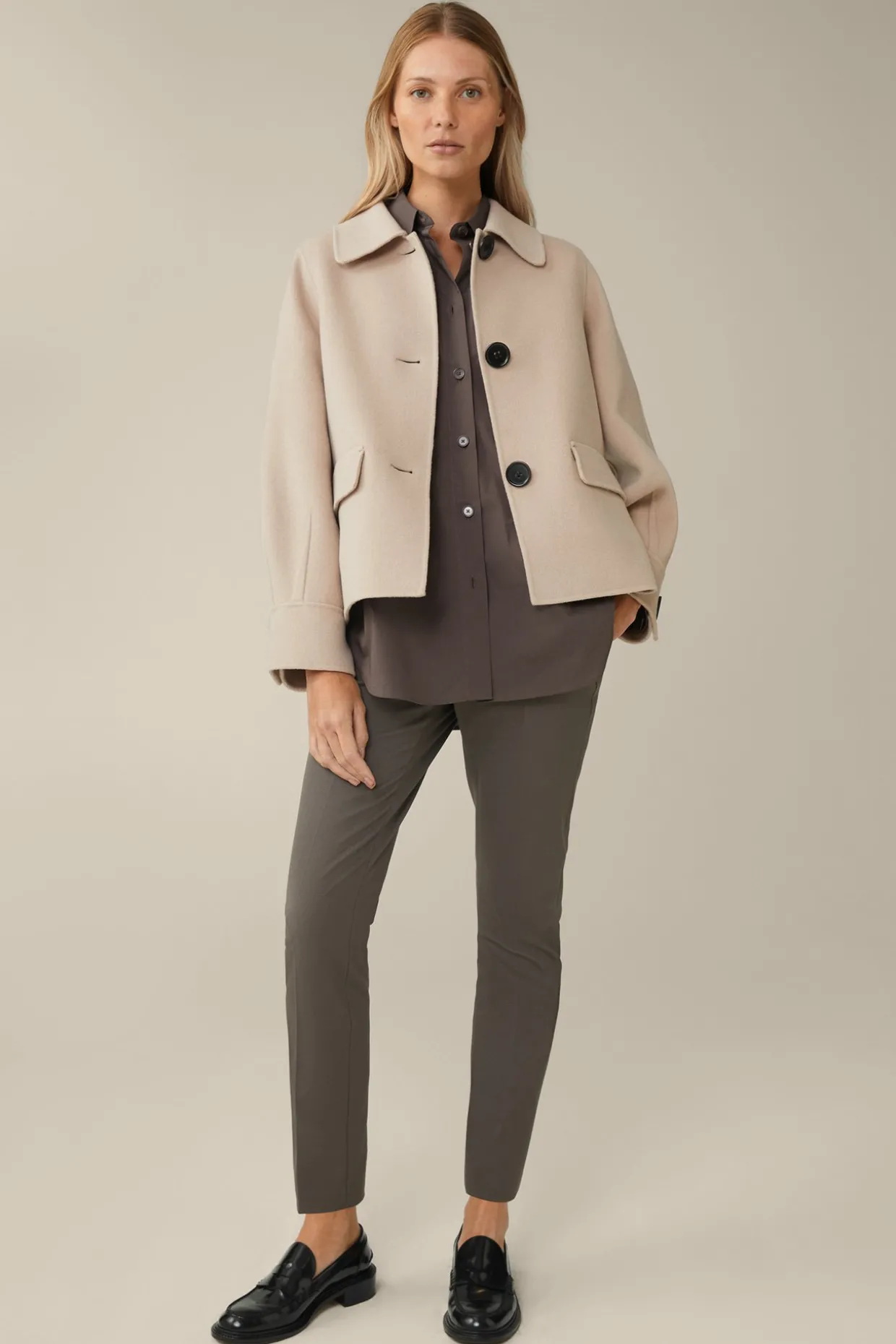 Baumwoll-Bi-Stretch-Chino In
