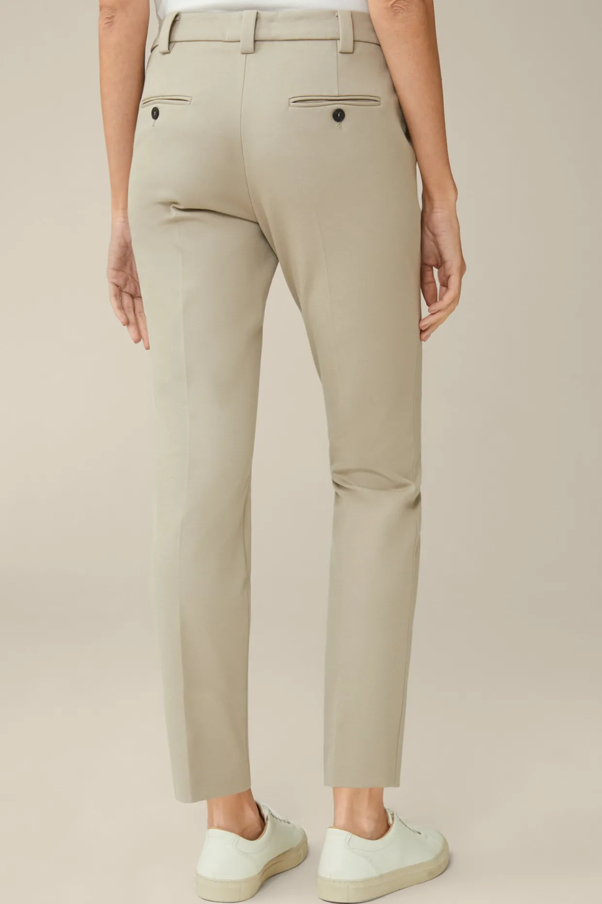 Baumwoll-Bi-Stretch-Chino In