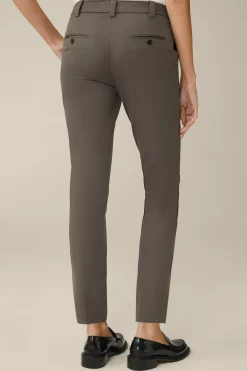 Baumwoll-Bi-Stretch-Chino In