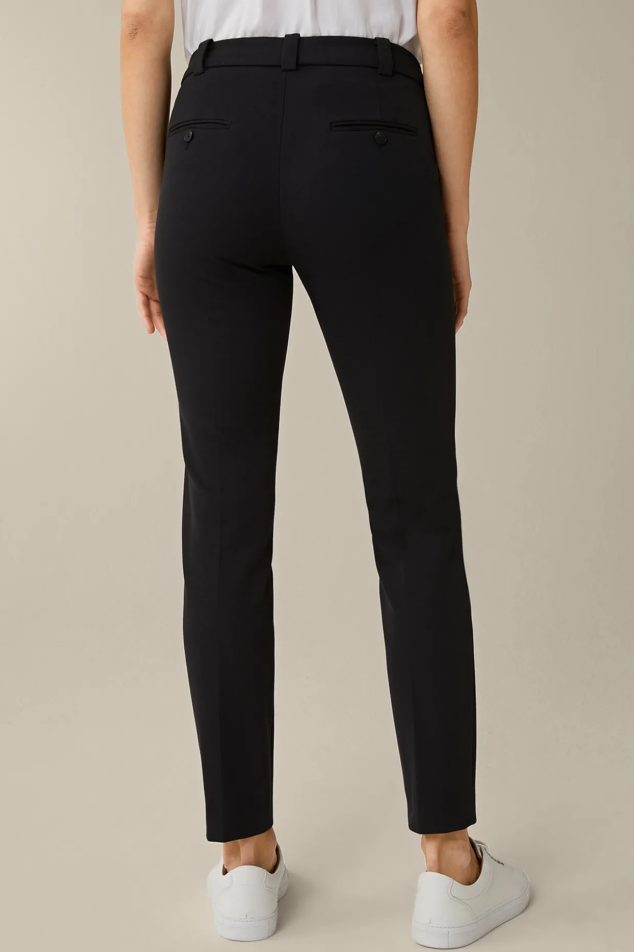 Baumwoll-Bi-Stretch-Chino In