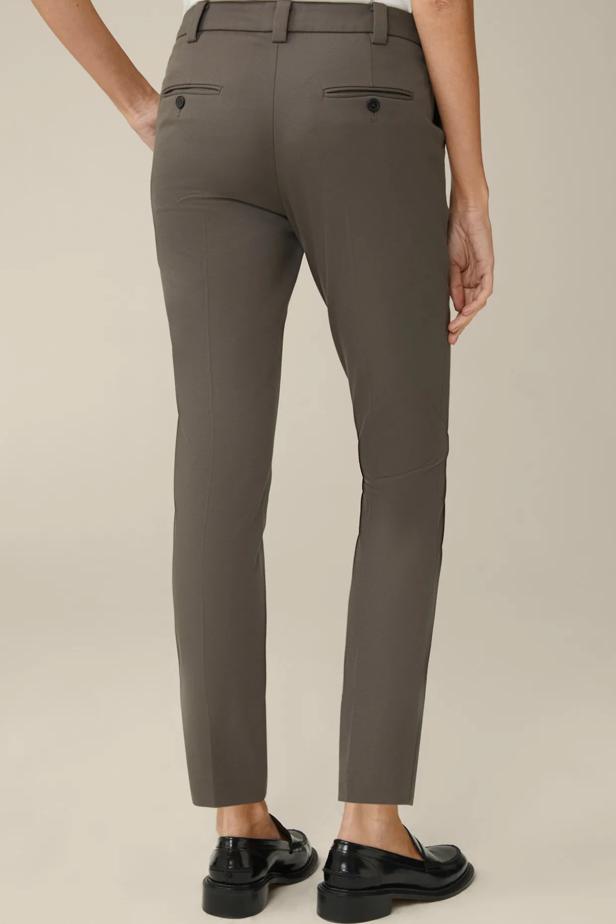 Baumwoll-Bi-Stretch-Chino In