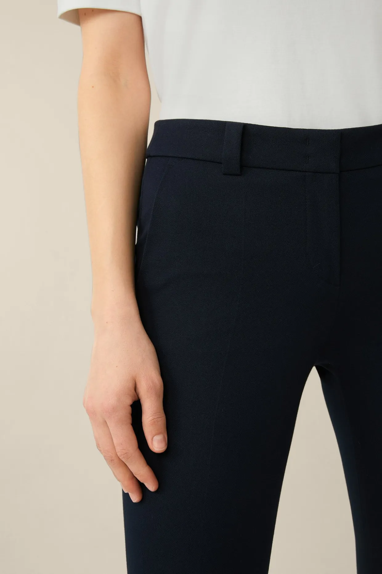 Baumwoll-Bi-Stretch-Chino In