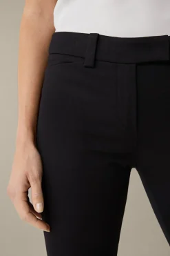 Baumwoll-Bi-Stretch-Chino Mit Umschlag In
