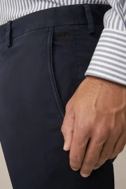 Baumwoll-Chino Cino In Navy