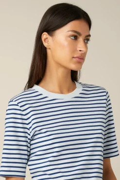 Baumwoll-Interlock-T-Shirt In