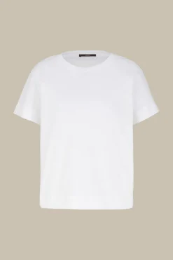 Baumwoll-Interlock-T-Shirt In