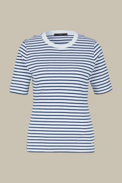 Baumwoll-Interlock-T-Shirt In