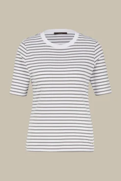 Baumwoll-Interlock-T-Shirt In