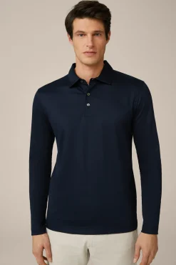 Baumwoll-Langarmshirt In
