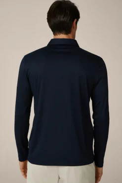 Baumwoll-Langarmshirt In