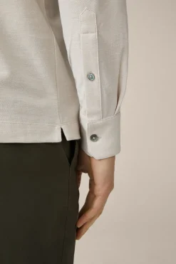 Baumwoll-Langarmshirt Patrizio In