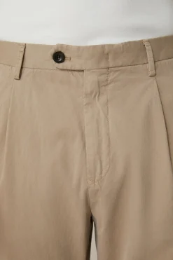 Baumwollmix-Hose Flero Mit Bundfalte In