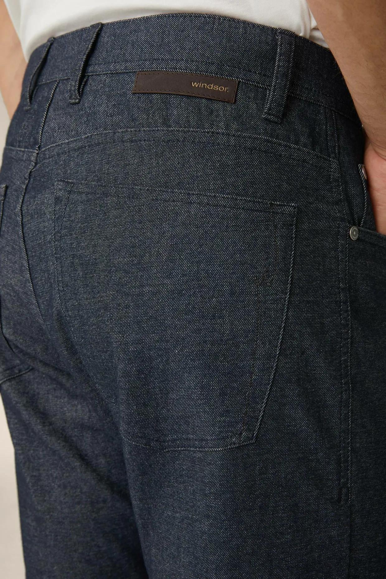 Baumwollmix-Jeans Russo In