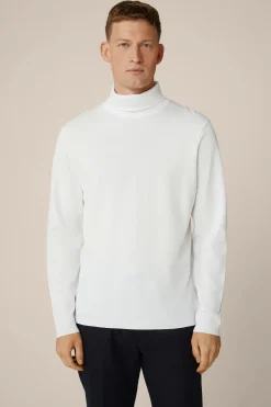 Baumwoll-Rollkragen-Shirt Frido In