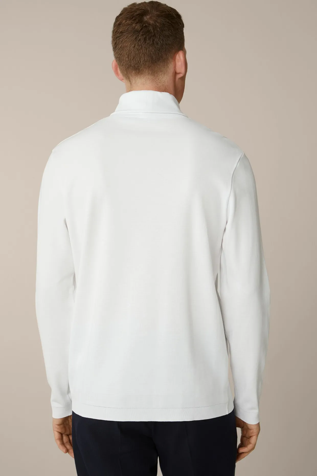 Baumwoll-Rollkragen-Shirt Frido In