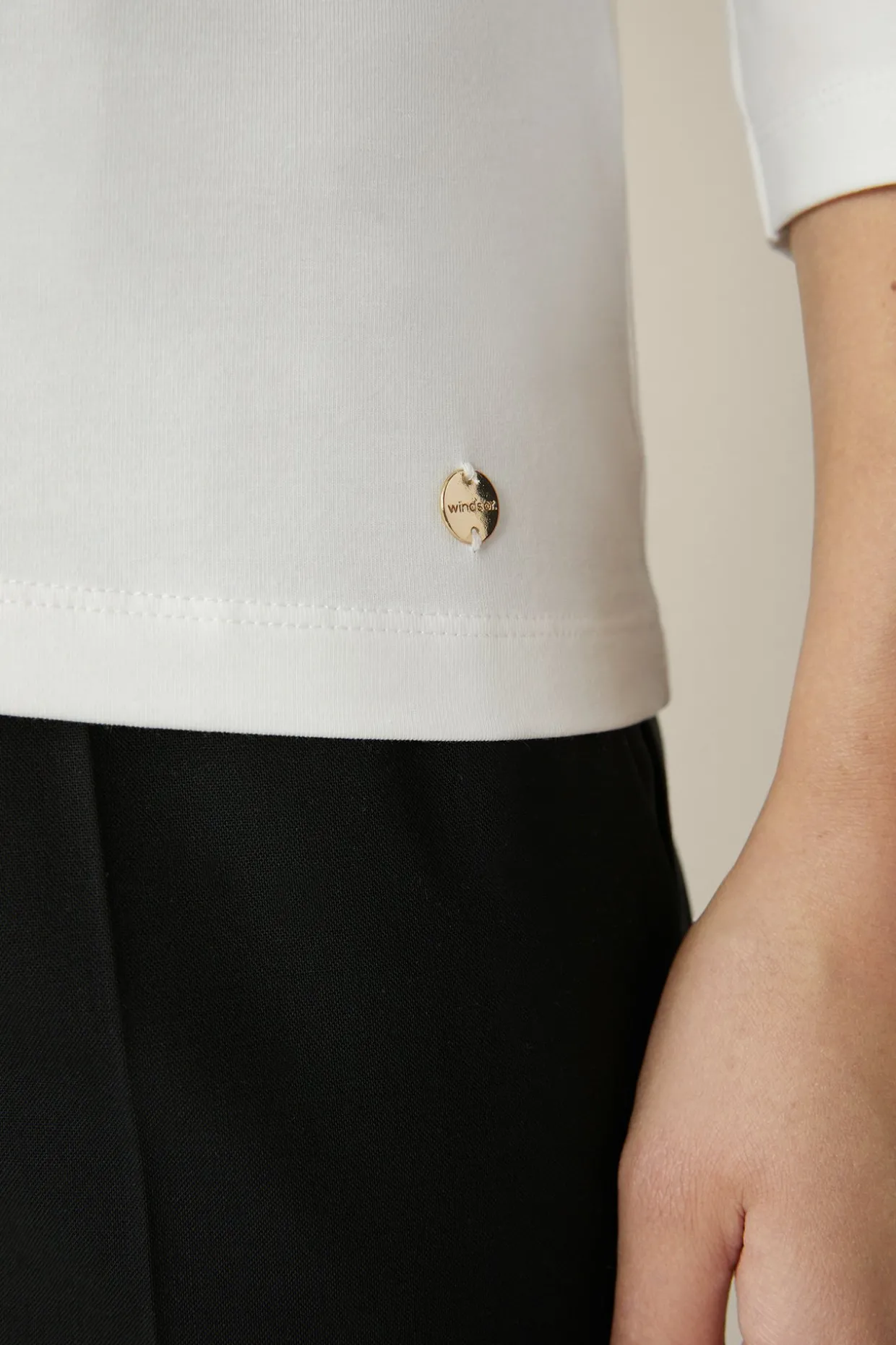 Baumwoll-Shirt In