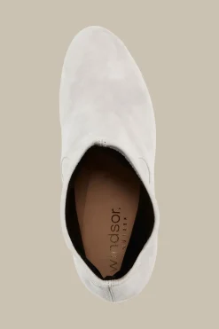 Bootie Aus Ziegenwildleder By Unutzer In