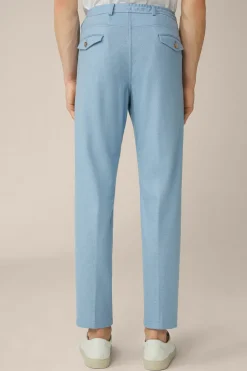 Cashmere-Baukasten-Hose Floro Mit Bundfalte In