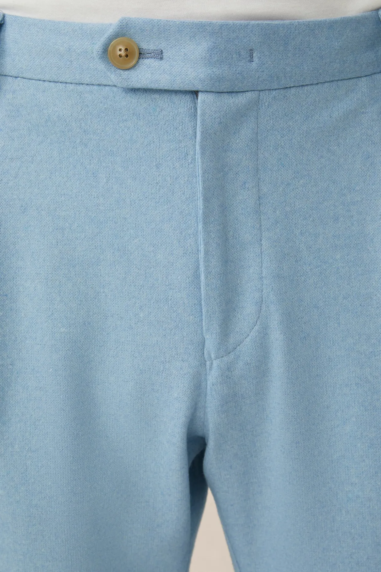 Cashmere-Baukasten-Hose Floro Mit Bundfalte In