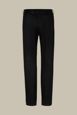 Cashmere-Baukasten-Hose Floro Mit Bundfalte In