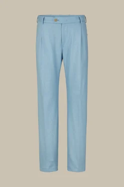 Cashmere-Baukasten-Hose Floro Mit Bundfalte In