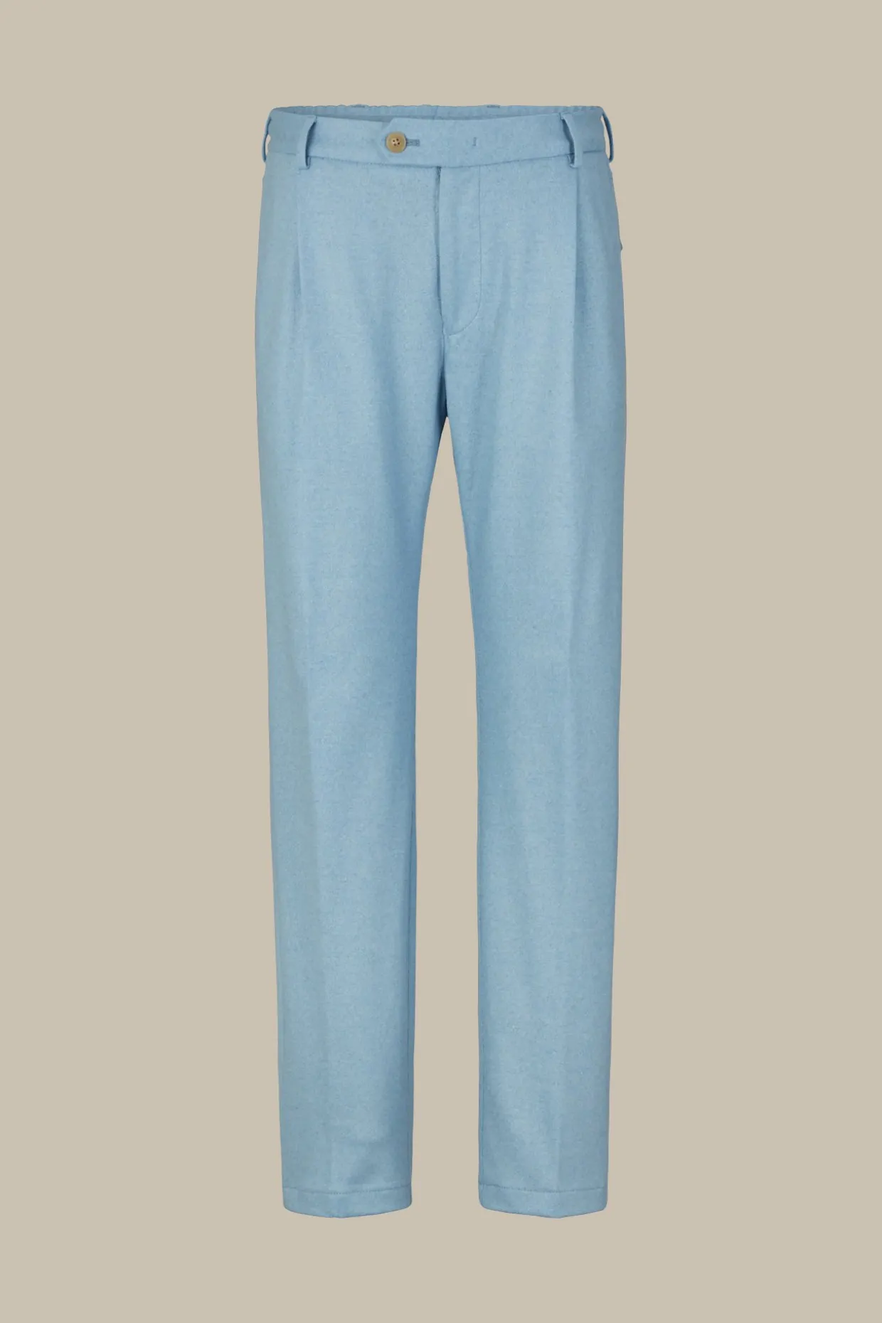 Cashmere-Baukasten-Hose Floro Mit Bundfalte In
