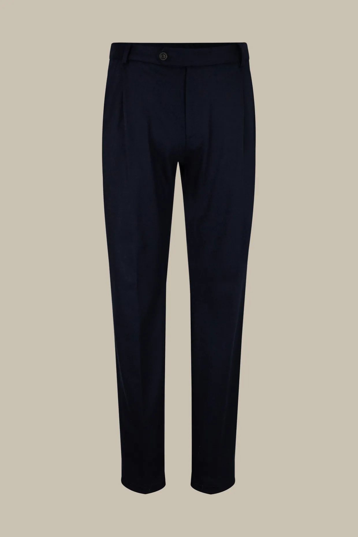 Cashmere-Baukasten-Hose Floro Mit Bundfalte In
