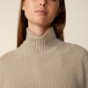 Cashmere-Rollkragen-Pullover In