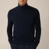 Cashmere-Rollkragen-Pullover Cashmono In