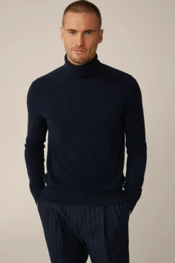 Cashmere-Rollkragen-Pullover Cashmono In