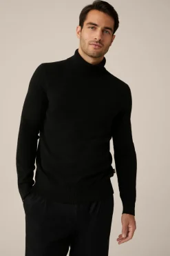 Cashmere-Rollkragen-Pullover Cashmono In