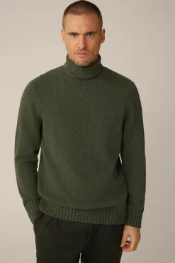 Cashmere-Rollkragen-Pullover Ecosio In