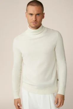 Cashmere-Rollkragen-Pullover Cashmono In