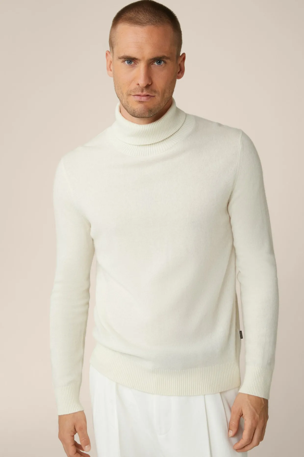 Cashmere-Rollkragen-Pullover Cashmono In