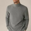 Cashmere-Rollkragen-Pullover Ecosio In