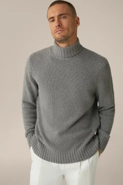 Cashmere-Rollkragen-Pullover Ecosio In