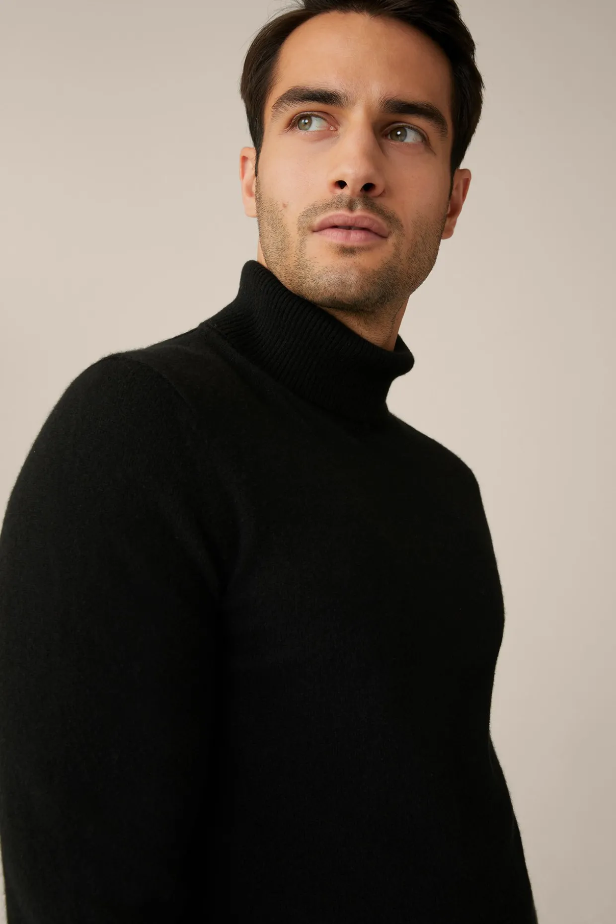 Cashmere-Rollkragen-Pullover Cashmono In