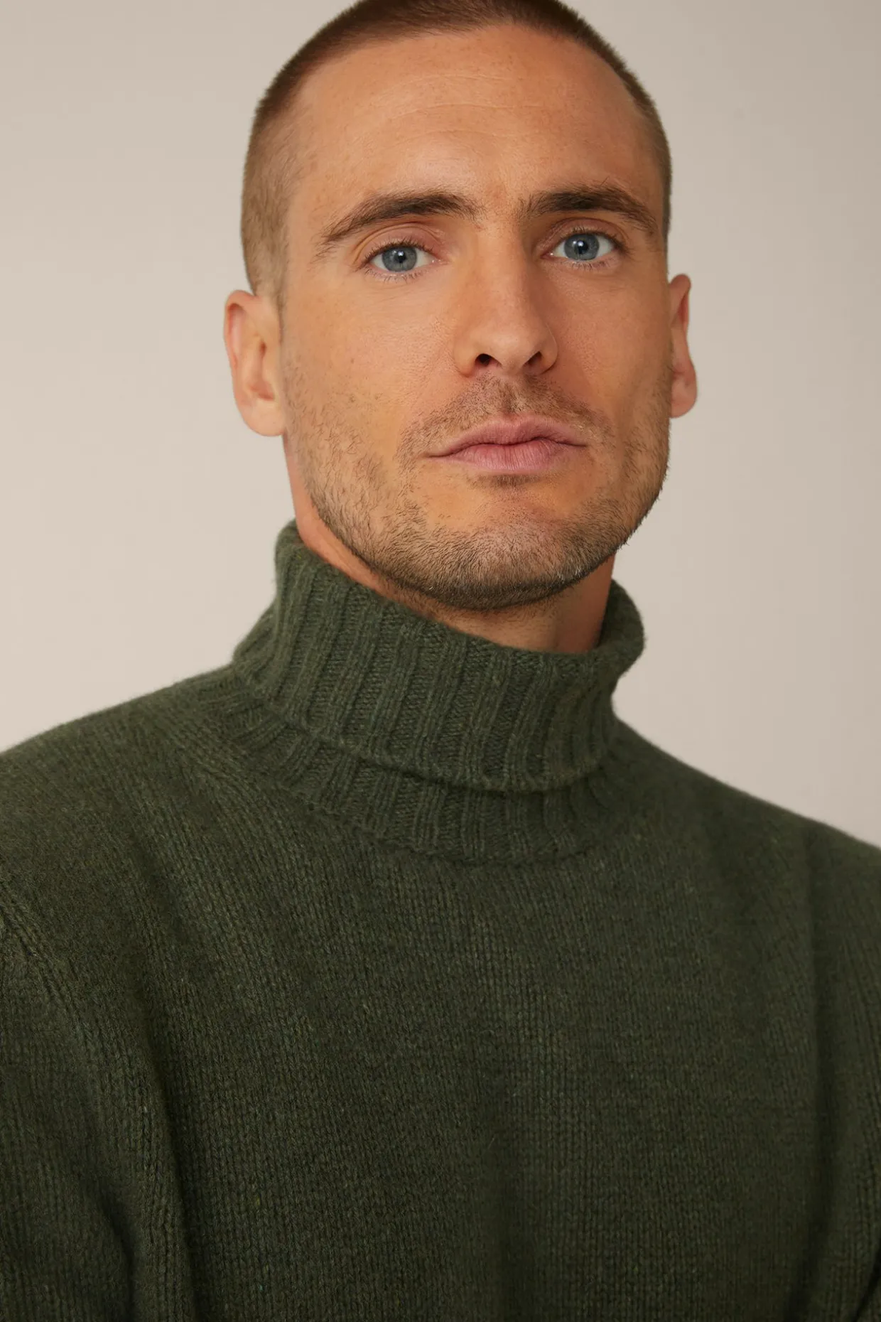 Cashmere-Rollkragen-Pullover Ecosio In