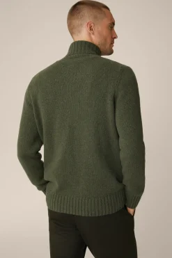 Cashmere-Rollkragen-Pullover Ecosio In