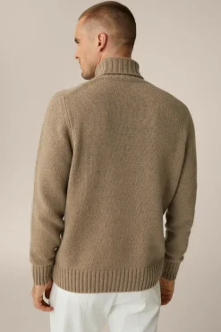 Cashmere-Rollkragen-Pullover Ecosio In