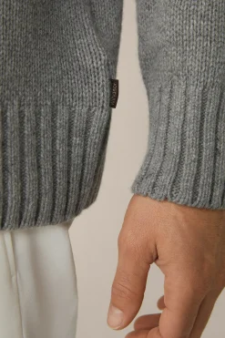 Cashmere-Rollkragen-Pullover Ecosio In