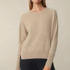 Cashmere-Rundhals-Pullover In