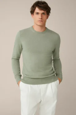 Cashmere-Rundhals-Pullover Cashmono In