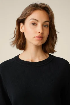 Cashmere-Rundhals-Pullover In
