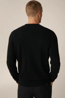 Cashmere-Rundhals-Pullover Cashmono In