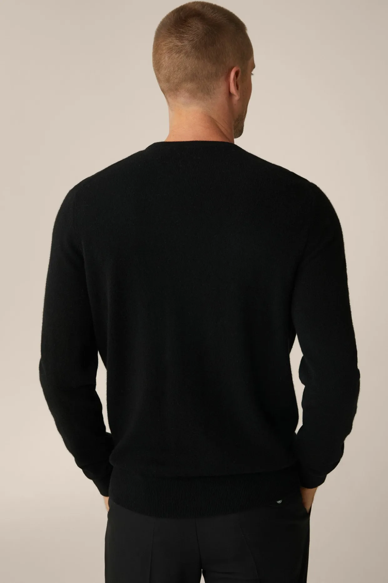Cashmere-Rundhals-Pullover Cashmono In